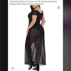 Off shoulder Body suit dress